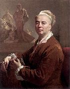 Nicolas de Largilliere Self-portrait oil